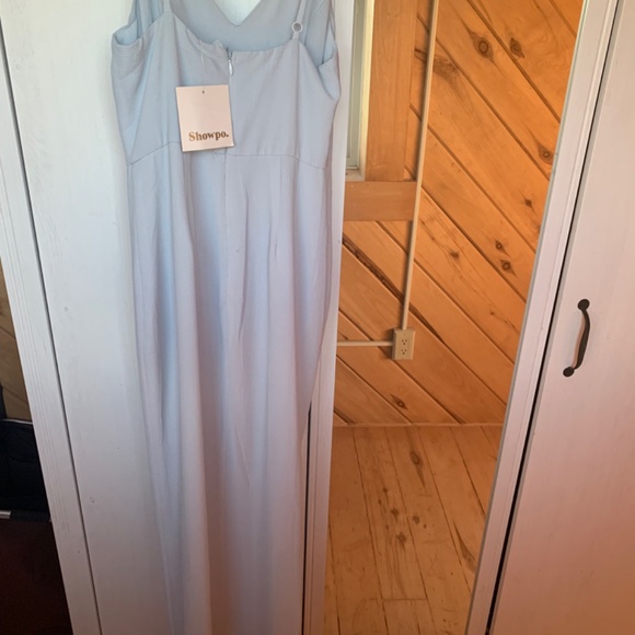 Never Worn Blue Showpo Dress - Size 4 - Picture 2 of 4